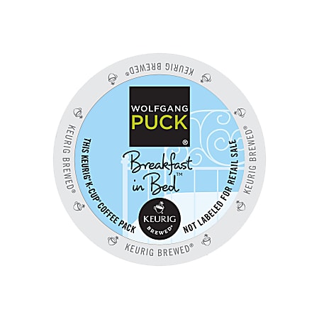 Wolfgang Puck® Breakfast In Bed® Coffee K-Cups®, 1.5 Oz, Box Of 18