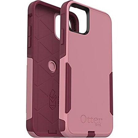 OtterBox iPhone 11 Pro Max Commuter Series Case - For Apple iPhone 11 Pro Max Smartphone - Cupid's Way Pink - Impact Absorbing, Dust Resistant, Dirt Resistant, Anti-slip, Drop Resistant - Synthetic Rubber, Polycarbonate