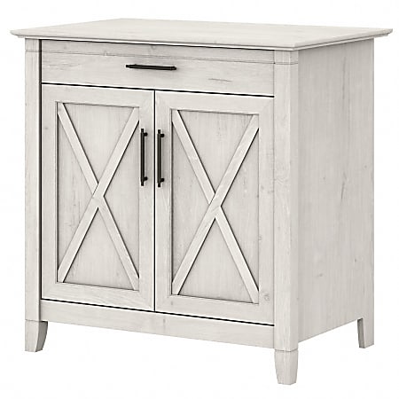 Bush furniture key west secretary desk best sale with keyboard tray and storage cabinet