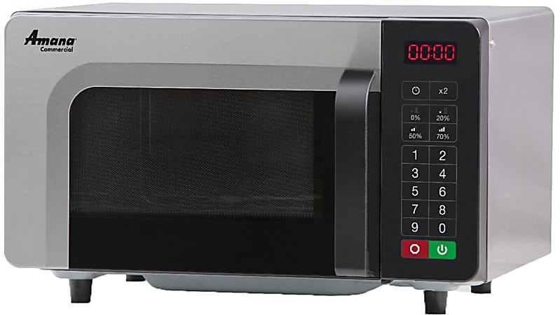 Amana RMS Commercial Microwave, Silver