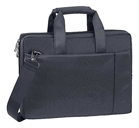 Rivacase 8221 Laptop Bag With 13.3" Laptop Pocket, Black