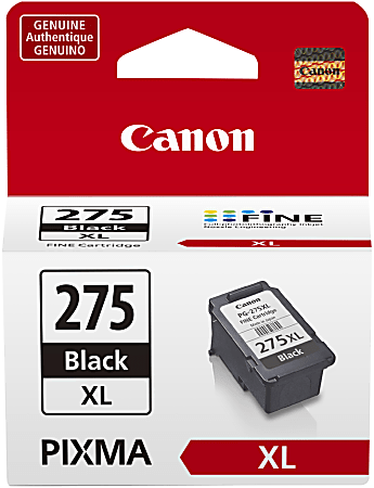 Canon® PG-275XL High-Yield Pigment Black Ink Cartridge, 4981C001