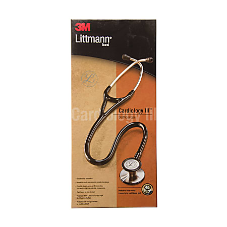 3M Littmann Cardiology III AdultPediatric Stethoscope Coral Pink ODP Business Solutions