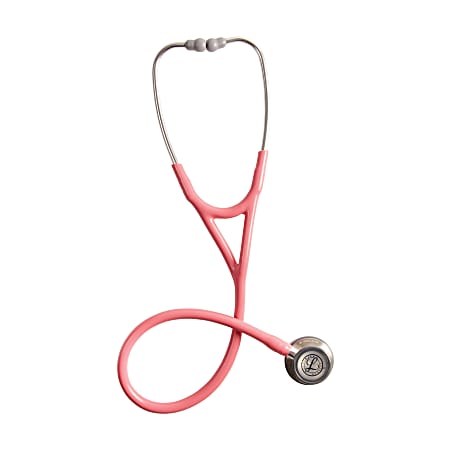 3M™ Littmann® Cardiology III Adult/Pediatric Stethoscope, Coral Pink