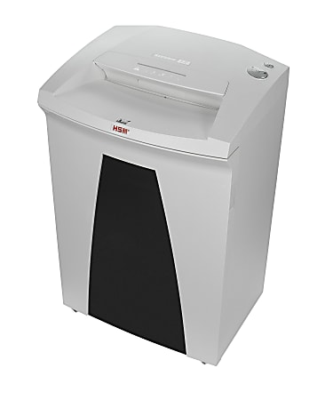 Securio By HSM B32S 24-Sheet Strip-Cut Shredder, 31-1/4"H x 19-5/8"W x 15-3/4"D,  White