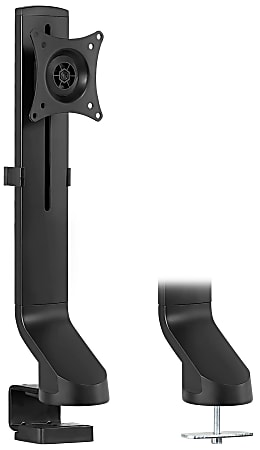 Mount-It! MI-3751 Monitor Desk Mount, 16"H x 5"W x 3.6"D, Black