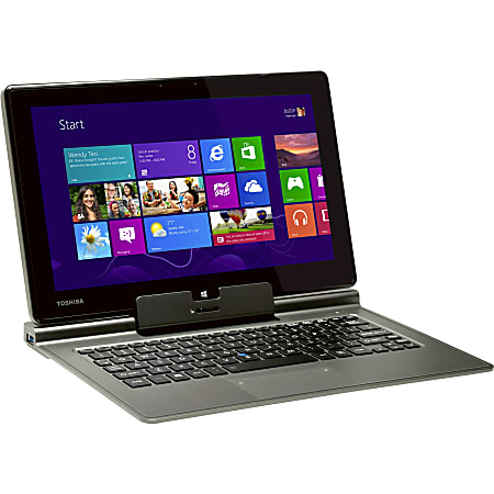 Toshiba Portege Z10t 11.6" LCD 2 in 1 Ultrabook - Intel Core i5 (4th Gen) i5-4300Y Dual-core (2 Core) 1.60 GHz - 8 GB DDR3L SDRAM - 128 GB SSD - Windows 8.1 Pro 64-bit - 1920 x 1080 - In-plane Switching (IPS) Technology - Hybrid