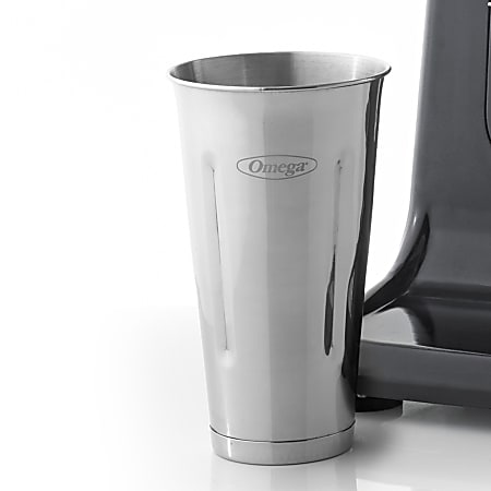 Omega M1000 Single Spindle Milkshake Maker BlackSilver Office Depot