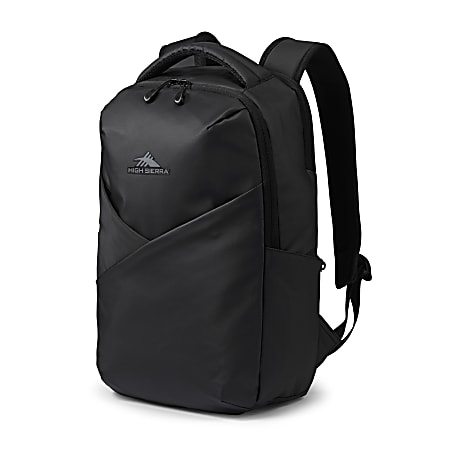 High Sierra Luna Backpack With 15.6" Laptop Pocket, Black