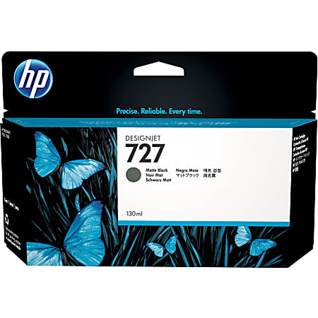 HP 727 Matte Black Ink Cartridge, B3P22A