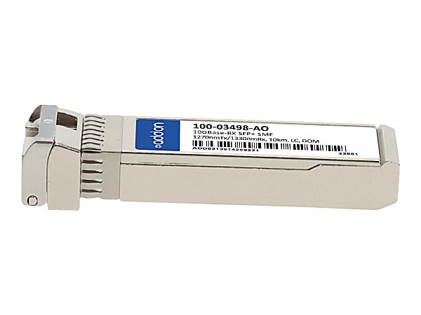AddOn Calix 100-03498 Compatible TAA Compliant 10GBase-BX SFP+ Transceiver (SMF, 1330nmTx/1270nmRx, 10km, LC, DOM) - 100% compatible and guaranteed to work