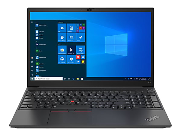 Lenovo® ThinkPad E15 G3 Laptop, 15.6" Screen, AMD Ryzen 7, 8GB Memory, 256GB Solid State Drive, Windows® 10 Pro