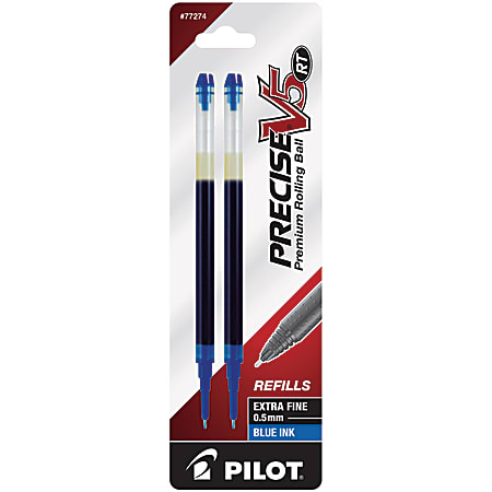 Pilot G2 Gel Retractable Rollerball Pen, Extra Fine, Blue Ink, 0.5 mm