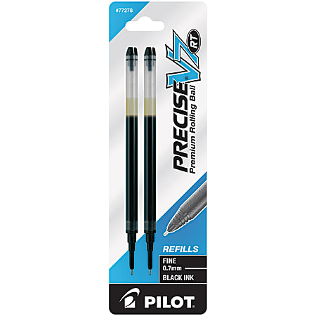 Pilot Precise V7 RT Premium Rolling Ball Pen Refills - 0.70 mm, Fine Point - Black Ink - 2 / Pack Pilot Precise V7 RT Premium Rolling Ball Pen Refills - 0.70 mm, Fine Point - Black Ink - 2 / Pack