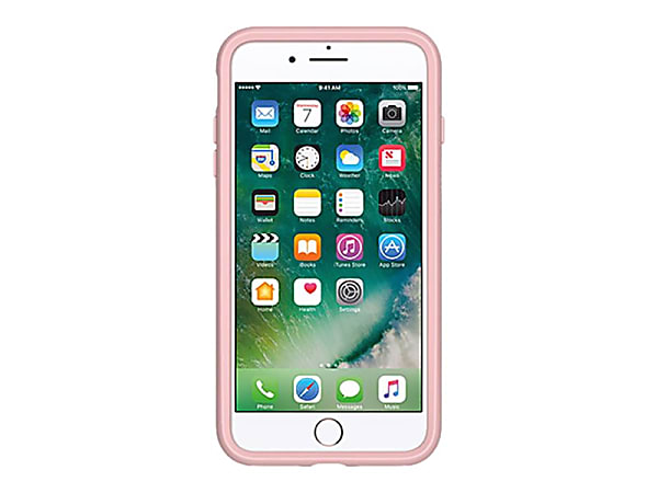 OtterBox Symmetry Series Apple iPhone 7 Plus & iPhone 8 Plus - Back cover for cell phone - polycarbonate, synthetic rubber - rose gold metallic - for Apple iPhone 7 Plus, 8 Plus