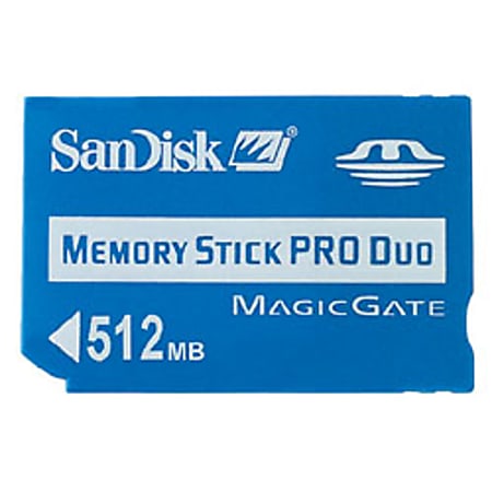 SanDisk® Memory Stick Pro Duo™, 512MB