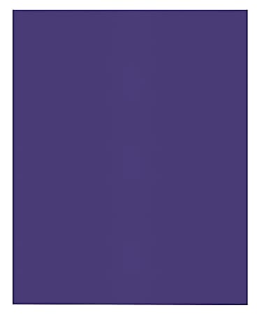 Office Depot® Brand 2-Pocket Textured Paper Folders, Violet, Pack Of 10