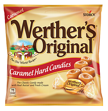 Werther&#x27;s Original Caramel Hard Candies, 5.5-Oz Bag
