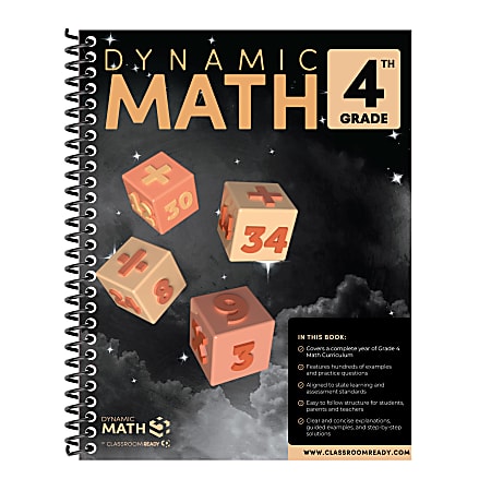 Dynamic Math by Classroom Ready Workbook, 4th Grade