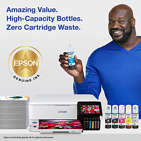 Epson 552 Claria Black Cyan Gray Magenta Yellow Ink Bottles Pack