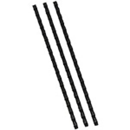 Ibico By GBC® Plastic Binding Combs, 1/2", 90 Pages, Black, Pack Of 100