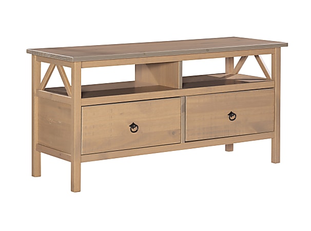 Linon Rockport TV Stand, Driftwood