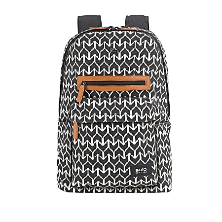 Solo® Saratoga Laptop Backpack, Chevron