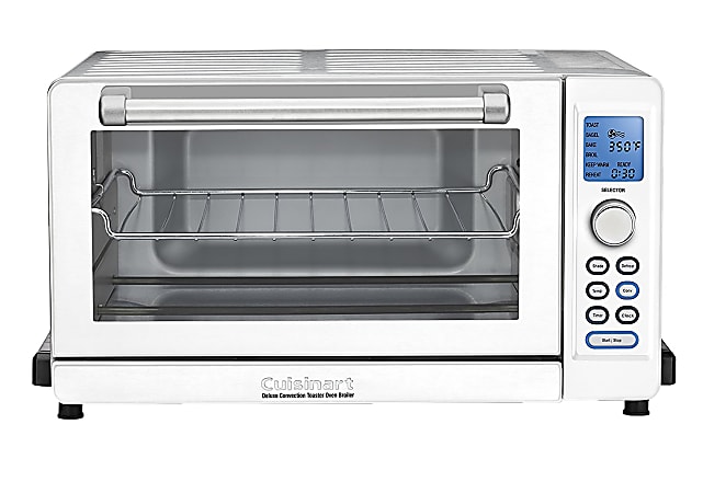 Cuisinart Deluxe Convection Toaster Oven Broiler, 0.6 Cu Ft, Stainless Steel