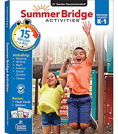 Carson-Dellosa Summer Bridge Activities Workbook, 3rd Edition,