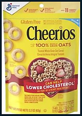 Cheerios Pouch, 2.2 Oz, Total Qty 1