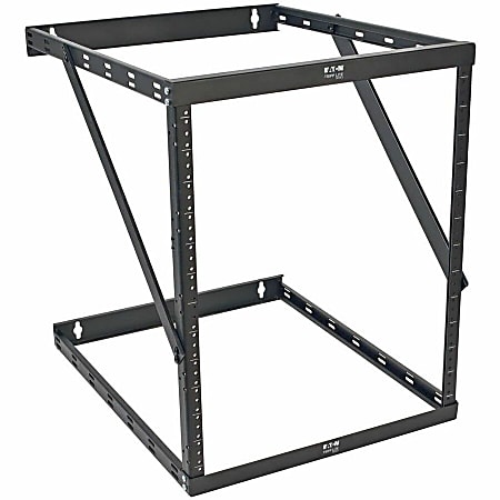 Tripp Lite SmartRack 8U/12U/22U Expandable Low-Profile UPS-Depth Wall-Mount 2-Post Open-Frame Rack
