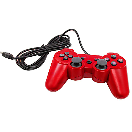 GameFitz Gaming Controller For PlayStation® 3, Red