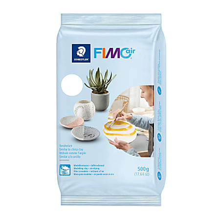 Staedtler FIMOair Air-Dry Clay, 500g, White, Total Qty 1