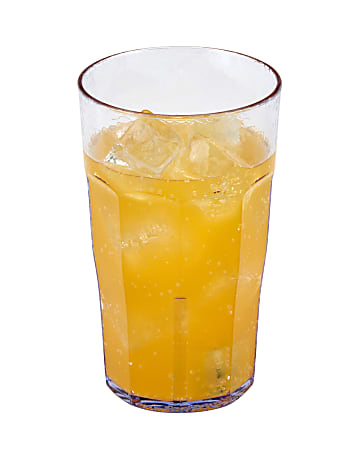 Cambro Laguna Styrene Tumblers, 22 Oz, Clear, Pack Of 36 Tumblers