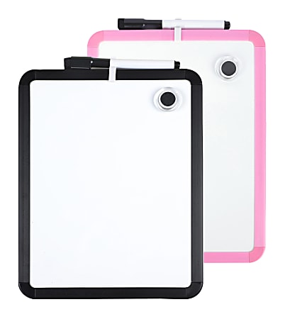 Office Depot® Magnetic Dry-Erase Board Kit, Assorted Colors
