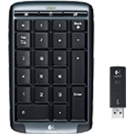 Logitech Cordless Number Pad for Notebooks - keypad