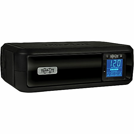 Tripp Lite Omni Smart OMNI650LCD 8-Outlet Uninterruptible Power Supply, 650VA/350 Watts