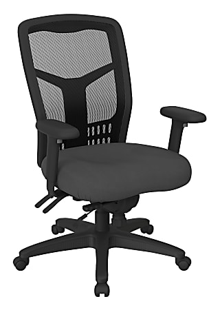 Office Star™ ProGrid Mesh High-Back Managers Chair, Gray, 92892226