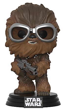 Funko POP! Figure, Solo: A Star Wars™ Story Chewbacca, 6 3/8"H x 4 5/8"W x 3 5/8"D, Multicolor