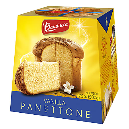 Bauducco Foods Vanilla Panettone, 17.5 Oz, Case Of 12 Boxes
