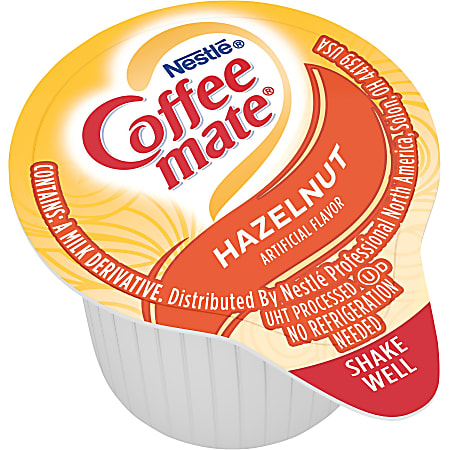 Nestl Coffee Mate Liquid Creamer Hazelnut Flavor Oz Single Serve X