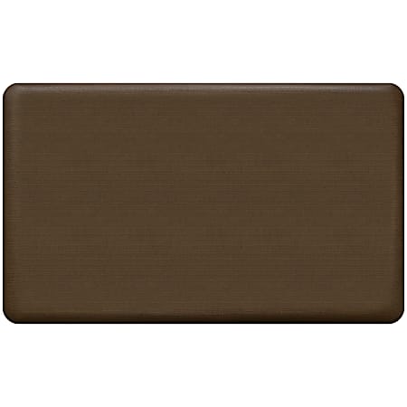 GelPro NewLife Designer Comfort Low-Profile Anti-Fatigue Mat, 18" x 30", Java