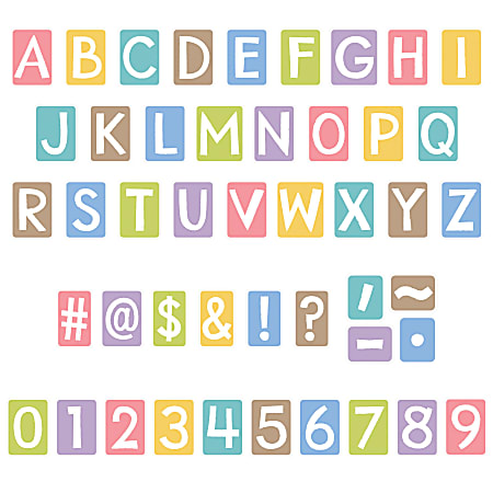 Trend 4 Uppercase Ready Letters Garden Path 150 Letters Per Pack Set Of ...