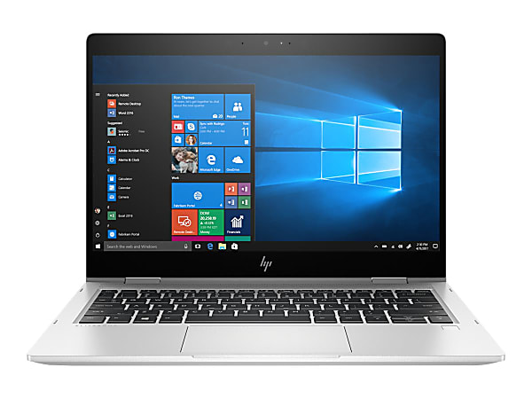 HP EliteBook x360 830 G6 - Flip design - Core i5 8365U / 1.6 GHz - Win 10 Pro 64-bit - UHD Graphics 620 - 16 GB RAM - 512 GB SSD (32 GB SSD cache) - 13.3" IPS touchscreen 1920 x 1080 (Full HD) - NFC, Wi-Fi 6 - kbd: US