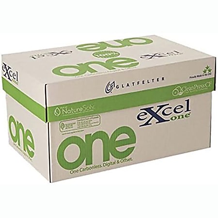 Alliance ExcelOne Carbonless Cut Print & Copy Paper, 10 Reams, Letter Size, 92 Brightness, 21 Lb, 2-Part Canary/White, 500 Sheets Per Ream
