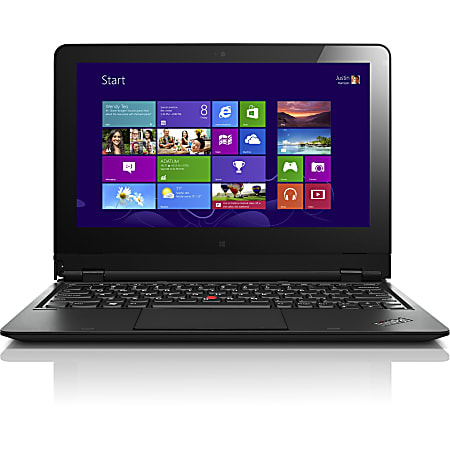 Lenovo® ThinkPad® Helix 20CH0022US 2-In-1 Ultrabook, 11.6" Touch Screen, Intel® Core™ M3, 8GB Memory, 256GB Solid State Drive, Windows® 8.1 Pro