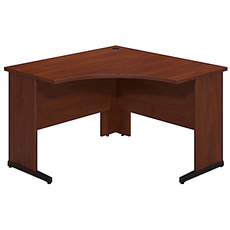 Bush Business Furniture Components Elite C Leg Corner Desk, 48"W x 48"D, Hansen Cherry, Standard Delivery