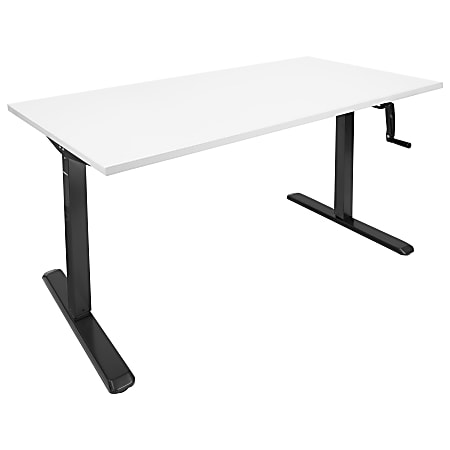 Home depot crank desk outlet
