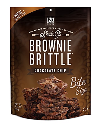 Brownie Brittle Chocolate Chip Brownie, 2.75 Oz