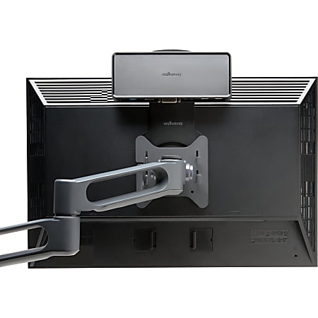 Kensington Mounting Plate for Docking Station - Black - 75 x 75, 100 x 100 - 1 Each